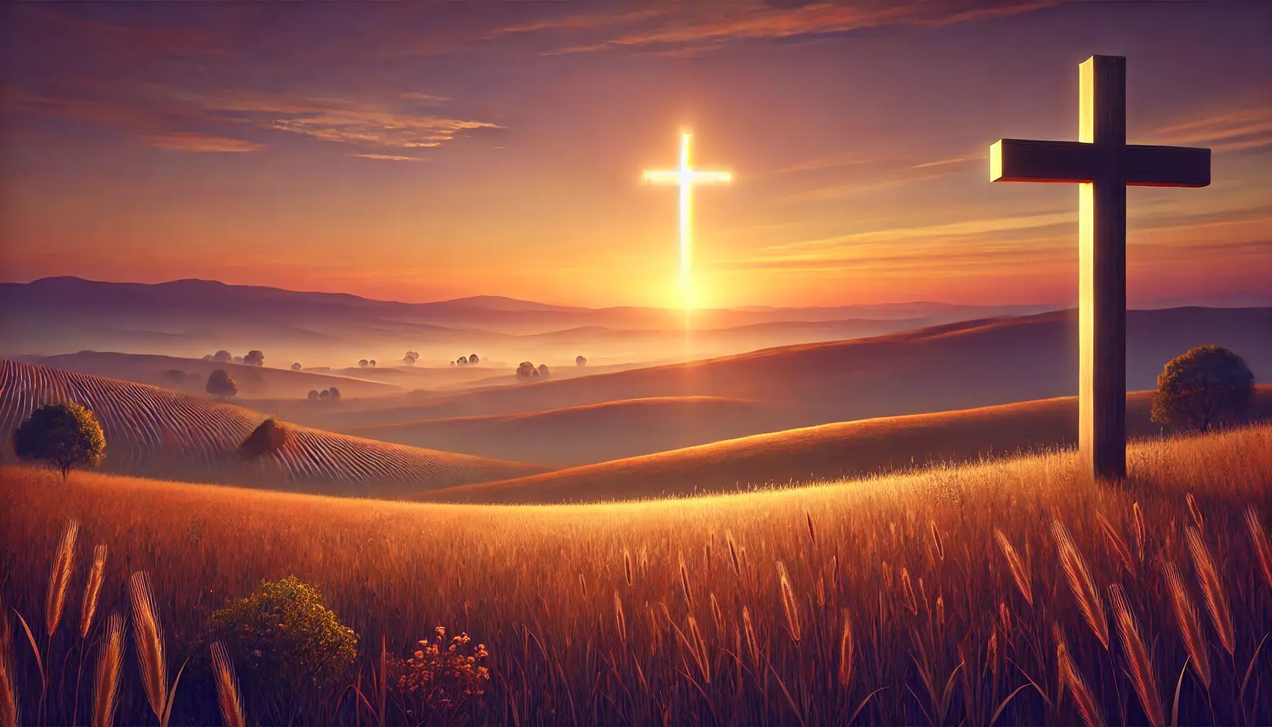 Ilustrasi damai sejahtera Allah yang melampaui segala akal di tengah badai kehidupan